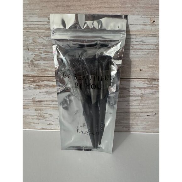 Farah Other - F.A.R.A.H.  Midnight Pro Trio Makeup Brushes - New/Sealed Packaged - Perfect Set